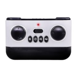 R/C elbil med ladestander  hvid sportsvogn