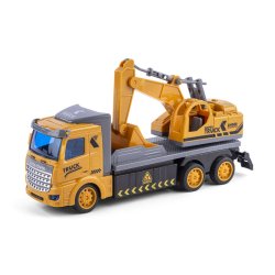 SPEED R/C lastbil med gravko  med lys/lyd (27 MHz)