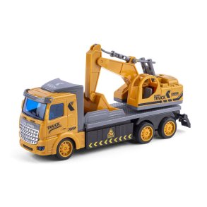 SPEED R/C lastbil med gravko  med lys/lyd (27 MHz)