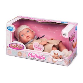 My Baby Love Mathilde dukke 30 cm  beige kjole & hue