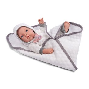 My Baby Love Mathilde dukke 30 cm  hvid dragt & tppe