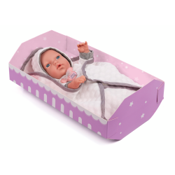 My Baby Love Mathilde dukke 30 cm  hvid dragt &amp; tppe