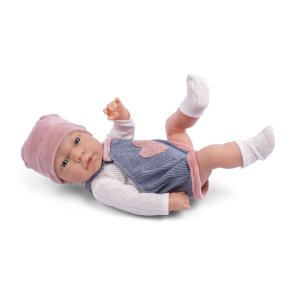 My Baby Love Liva dukke 41 cm  bl kjole & rosa hue