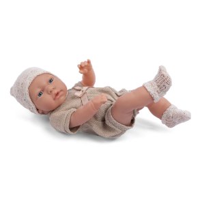 My Baby Love Liva dukke 41 cm  beige sparkedragt & hue