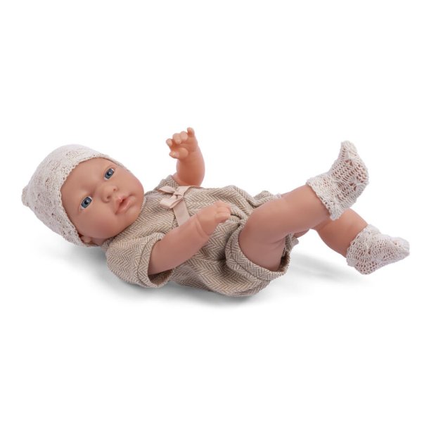 My Baby Love Liva dukke 41 cm  beige sparkedragt &amp; hue