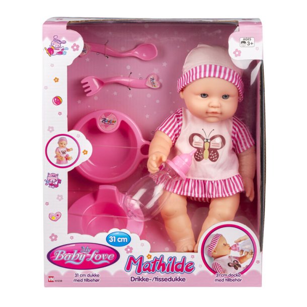 Mathilde drikke / tisse dukke