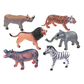 Soft vilde dyr 2327 cm  assorteret