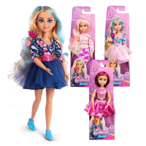 Catwalk Supermodel dukke 36 cm  bevgelig mode dukke