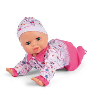 My Baby Liva kravledukke  med babylyde 41 cm