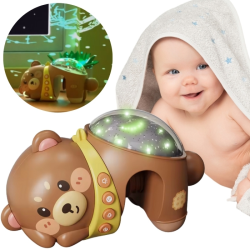 WOOPIE Baby stjerneprojektor bamse natlampe
