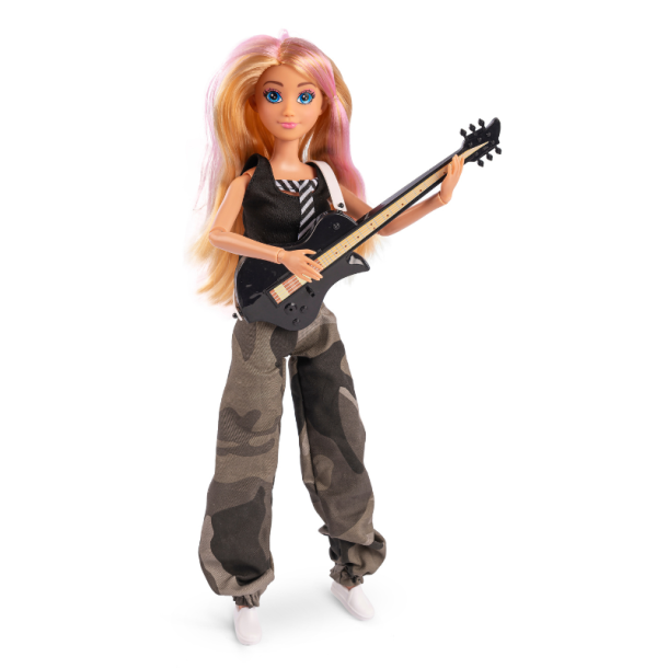 J-Rock Jane m Guitar / Mikrofon � 29 cm