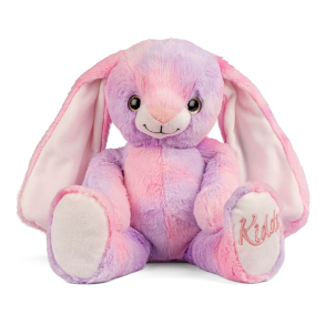 Kiddy Siddende Kanin Bamse 40cm Rosa/Lilla