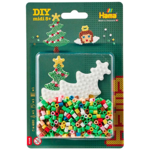 Hama midi blister lille juletr� � ca. 450 perler