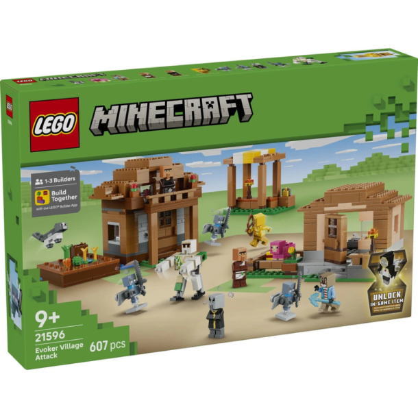 LEGO Minecraft 21596 Evoker Village Attack
