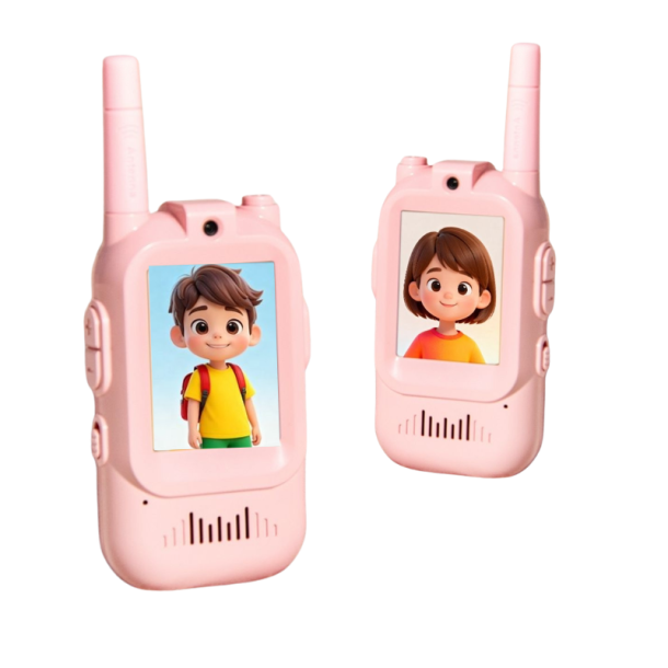 PRO Video Walkie Talkie til B�rn - Pink