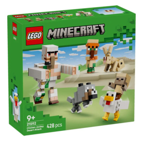LEGO Minecraft 21592 Chicken Jockey Desert Attack