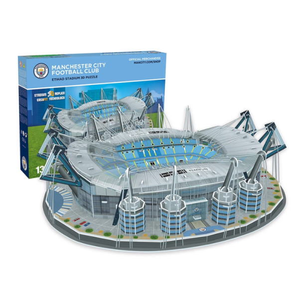 Manchester City Etihad Stadium � Realistisk 3D-pussel