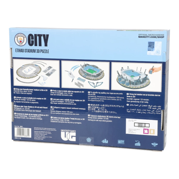 Manchester City Etihad Stadium � Realistisk 3D-pussel