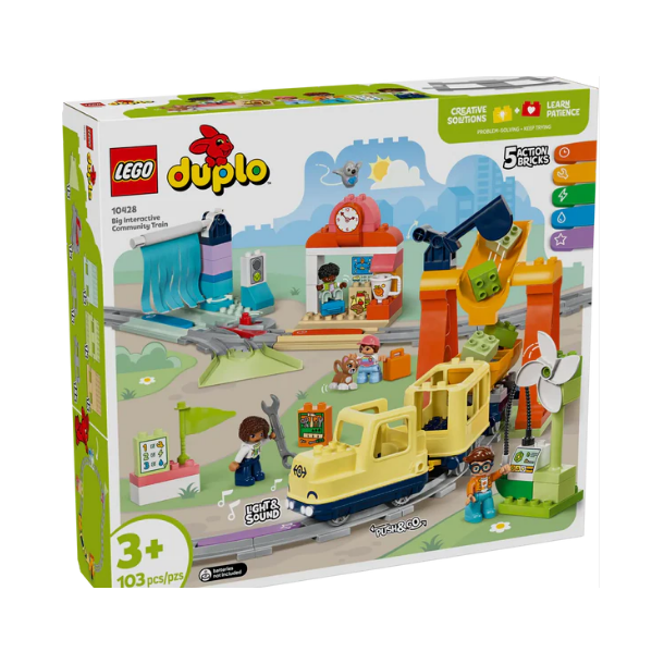 Duplo 10428 Stort interaktivt lokalbanetog