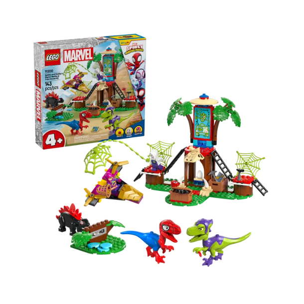 Lego MARVEL 11200 Spidey og Gobbys raptorkamp ved hovedkvarteret 