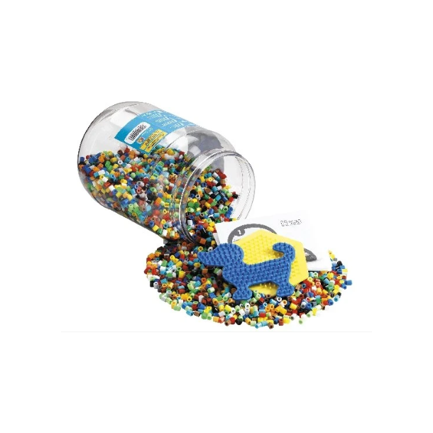 Hama perler 7000stk +2ass stiftplader