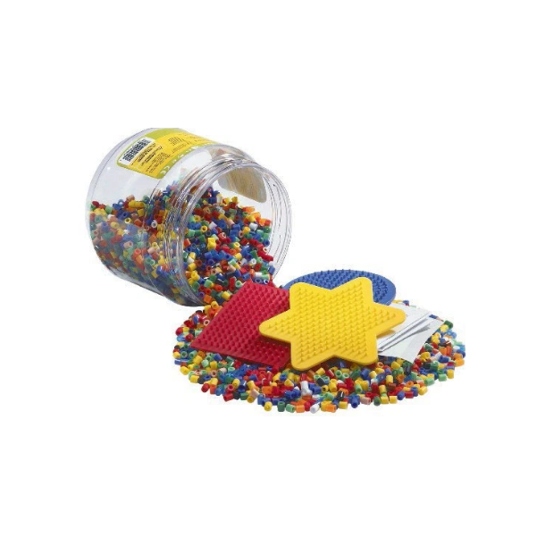 Hama perler 4000stk +3ass stiftplader