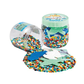 Hama perler 4000stk +3ass stiftplader
