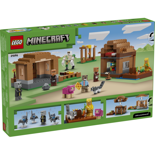 LEGO Minecraft 21596 Evoker Village Attack