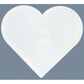 Hama stiftplade 16x17,5cm Hjerte Stor