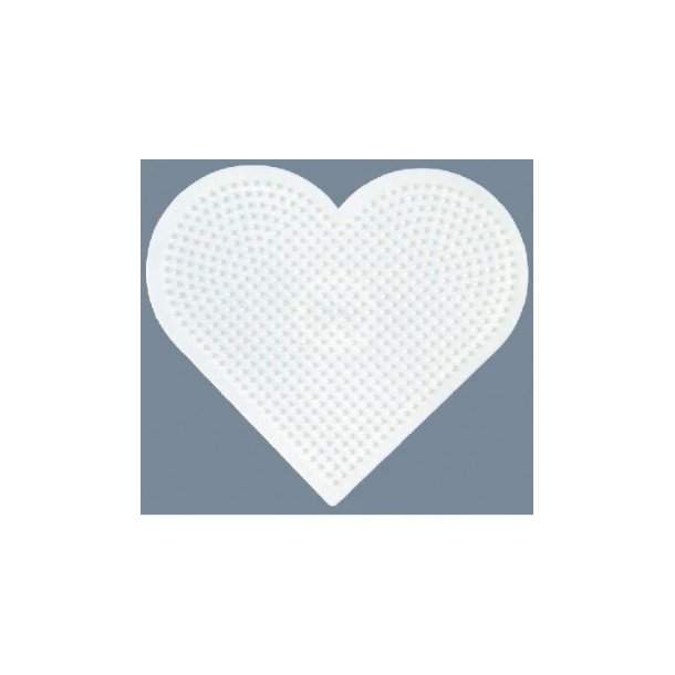 Hama stiftplade 16x17,5cm Hjerte Stor