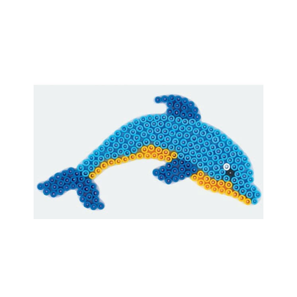 Hama stiftplade delfin 8x15cm