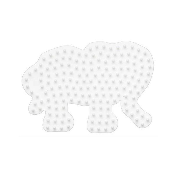 Hama stiftplade elefant 6,5x9,5cm