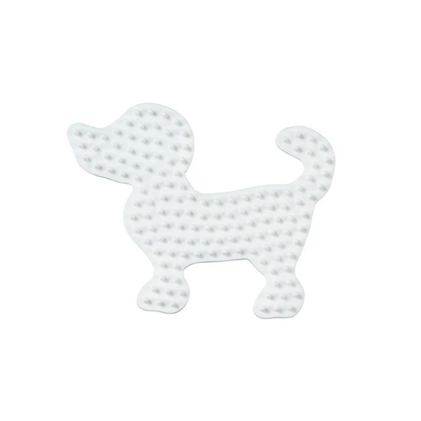 Hama perleplade hund lille 7,5x9,5cm