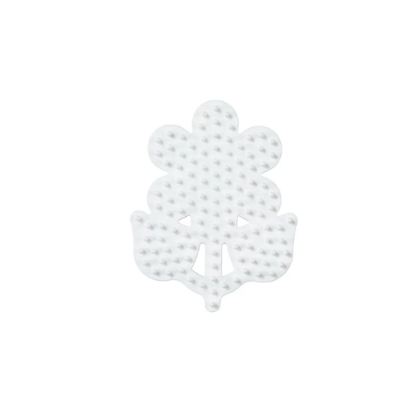 Hama perleplade blomst lille 8x6,5cm