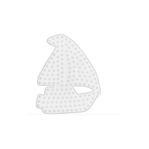  Hama midi perleplade sejlskib 7x9cm