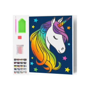 Diamantkonst p duk 30x40cm, enhrning