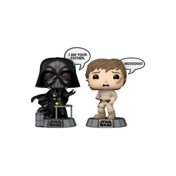 Funko Pop Star Wars: Sayings - Vader &amp; Luke 2pk