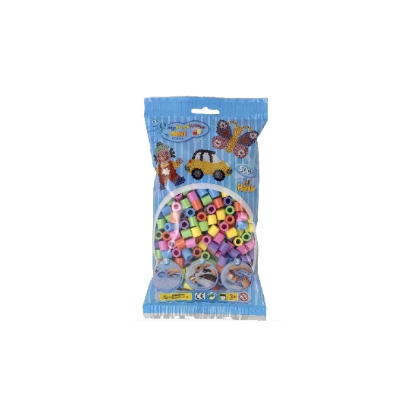 Hama maxi perler 500stk mix 50