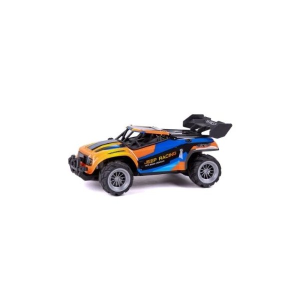 TEC-TOY Jeep Racing R/C 1:18 2,4G 3,7V Li-ion, blue/orange
