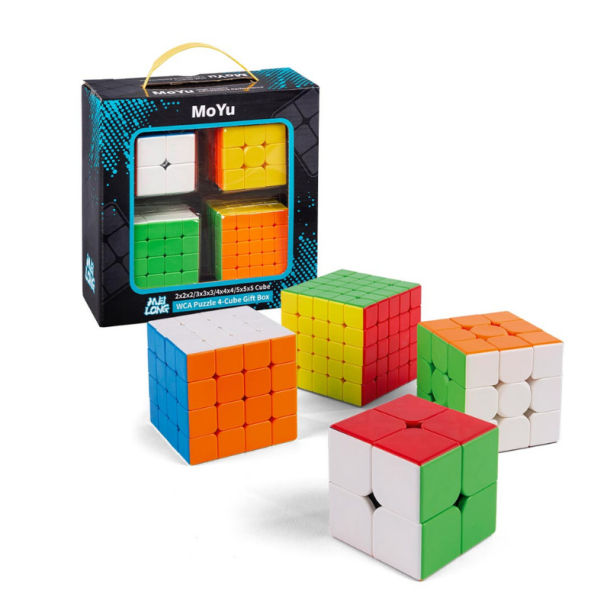 MoYu rubiksCube  4 modeller (2x2, 3x3, 4x4, 5x5)