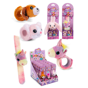 Plush Pet slap-on armbnd  Sde plysdyr