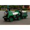 Elektrisk Tog til Brn - 8 Hjul Ride-On 3-6 r m. Musik (Grn)