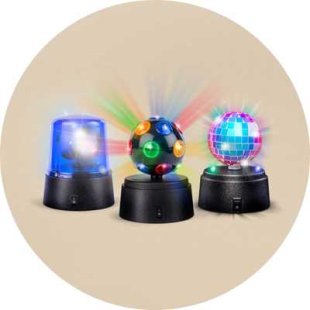 Lavalampar och discokulor