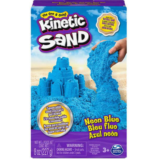 Kinetic Sand Neon-Box bl� 227 g