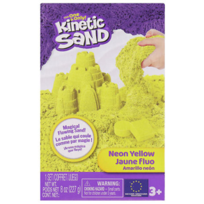 Kinetic Sand Neon-Box gul 227 g