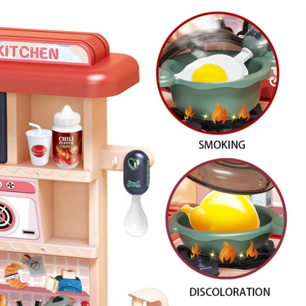 K�kken leges�t - 43 dele med realistiske funktioner