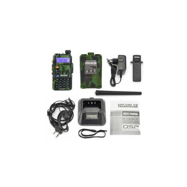 Baofeng UV5R Radio VHF/UHF - Kamouflage
