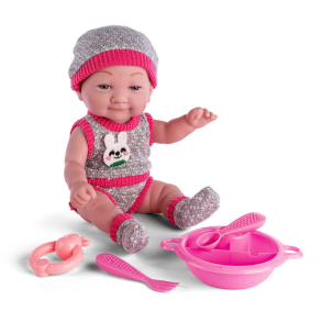 My Baby 30cm Pige med Striktj