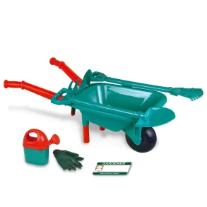 Haveredskabsst til Brn  Med Trillebr, Vandkande og Handsker