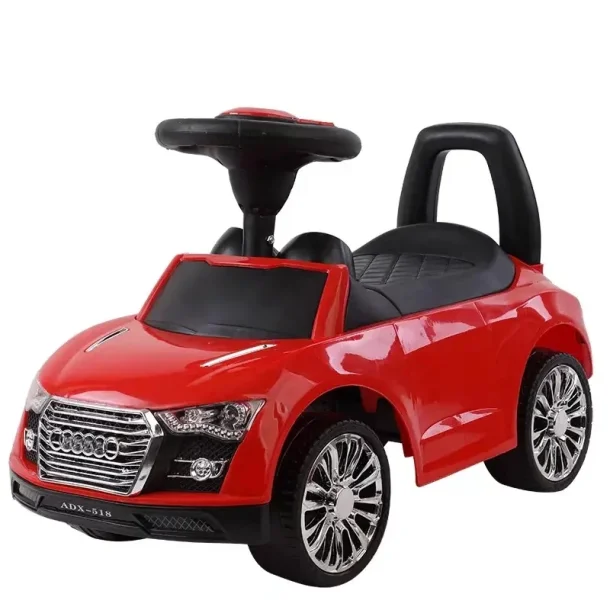 Gbil til Brn  Klassisk Ride-on Bil - Glossy Rd